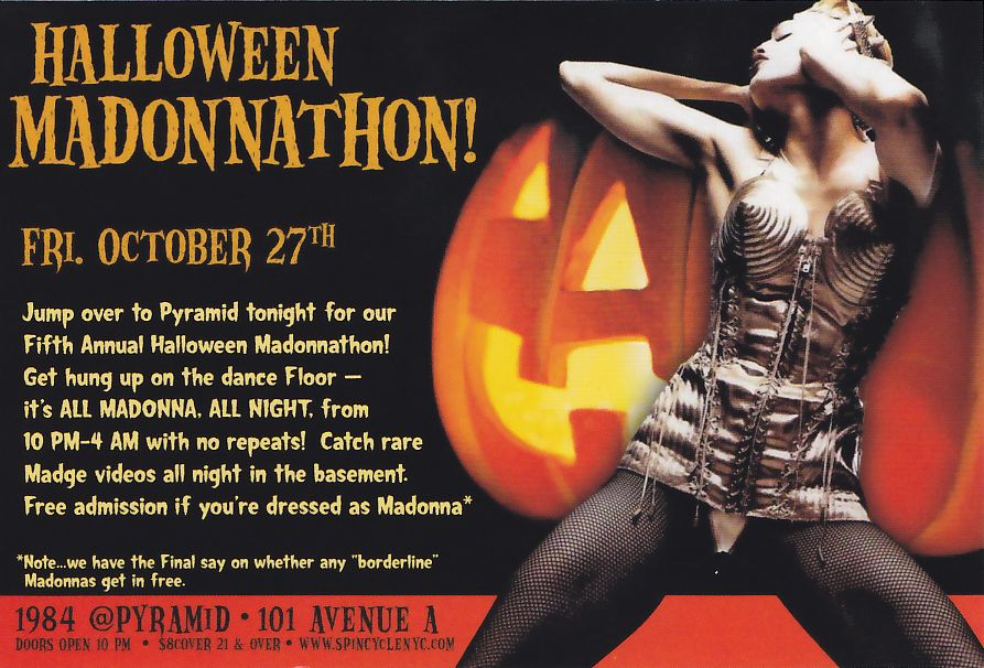 Madonnathon Fri.October 27th